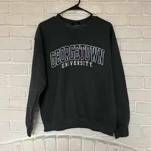 Georgetown university crewneck sweater MV sport size medium
